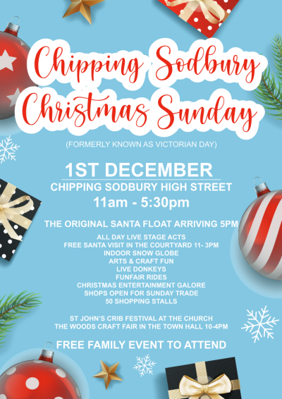 Chipping Sodbury Christmas Sunday